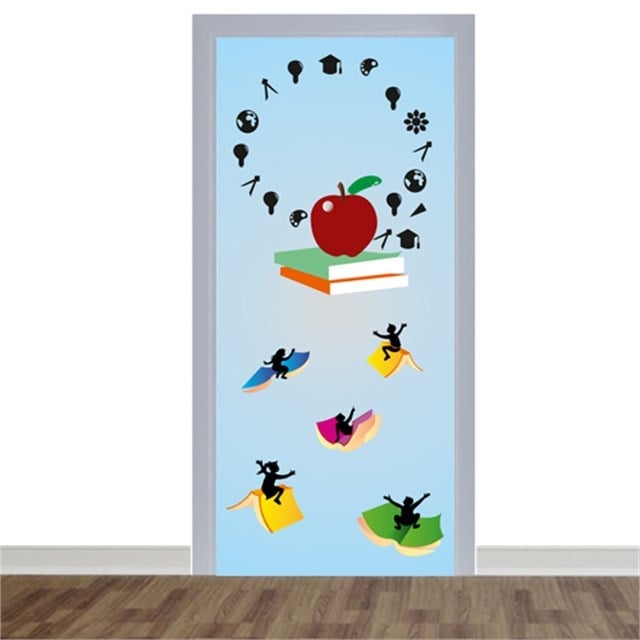 Kütüphane Kapı Giydirme 1