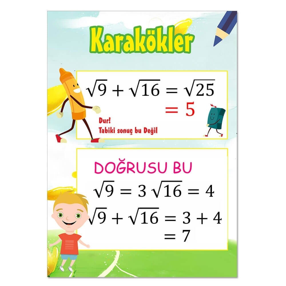 Karekökler Afişi