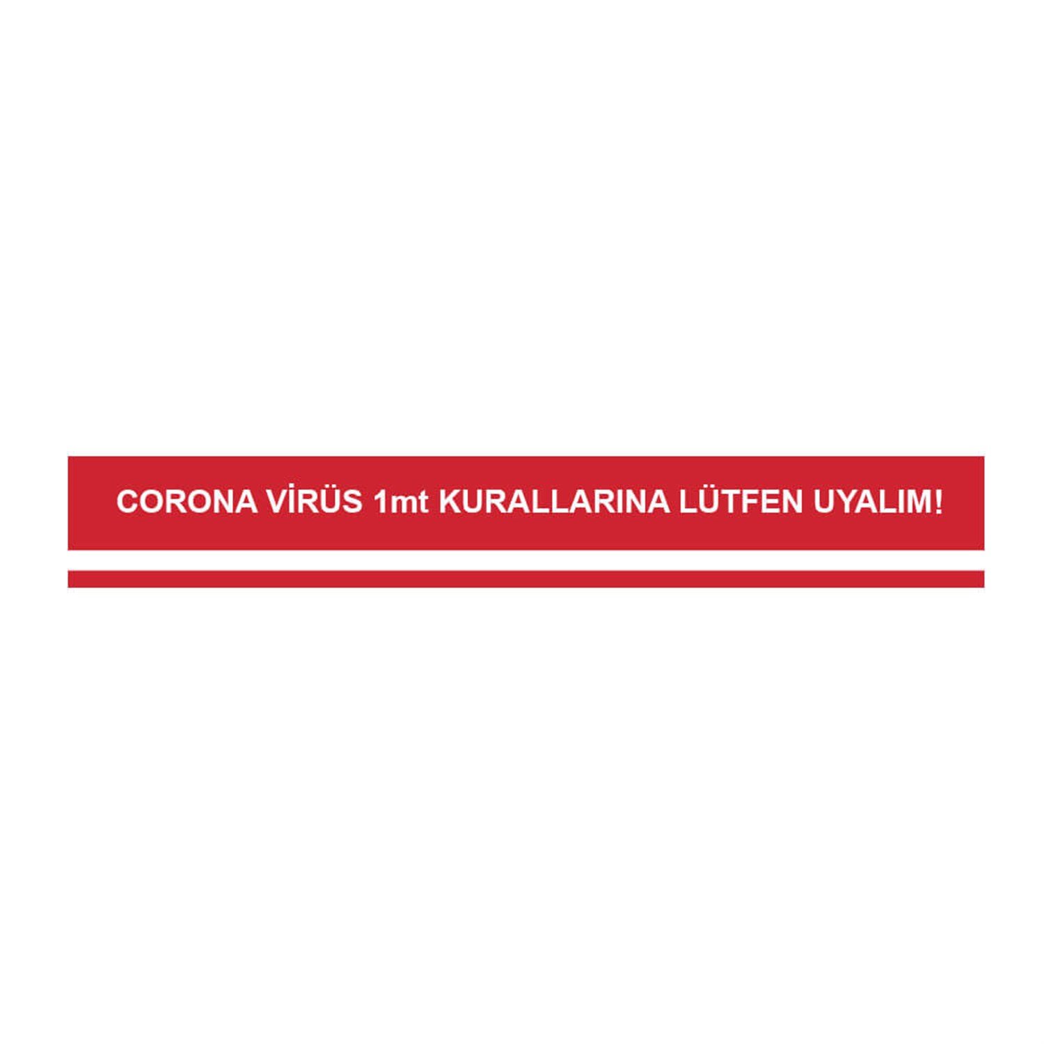 Koronavirüs Güvenlik Şeridi