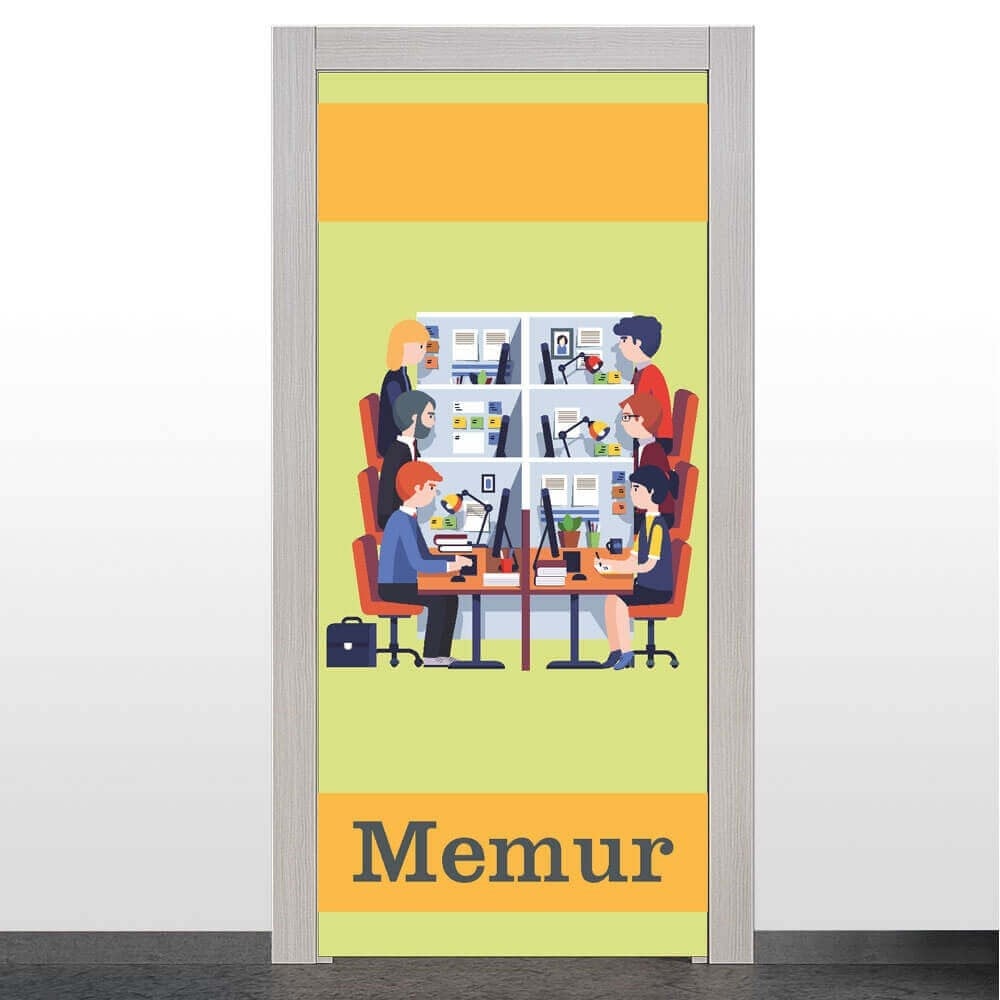 Memur Odası Kapı Giydirme