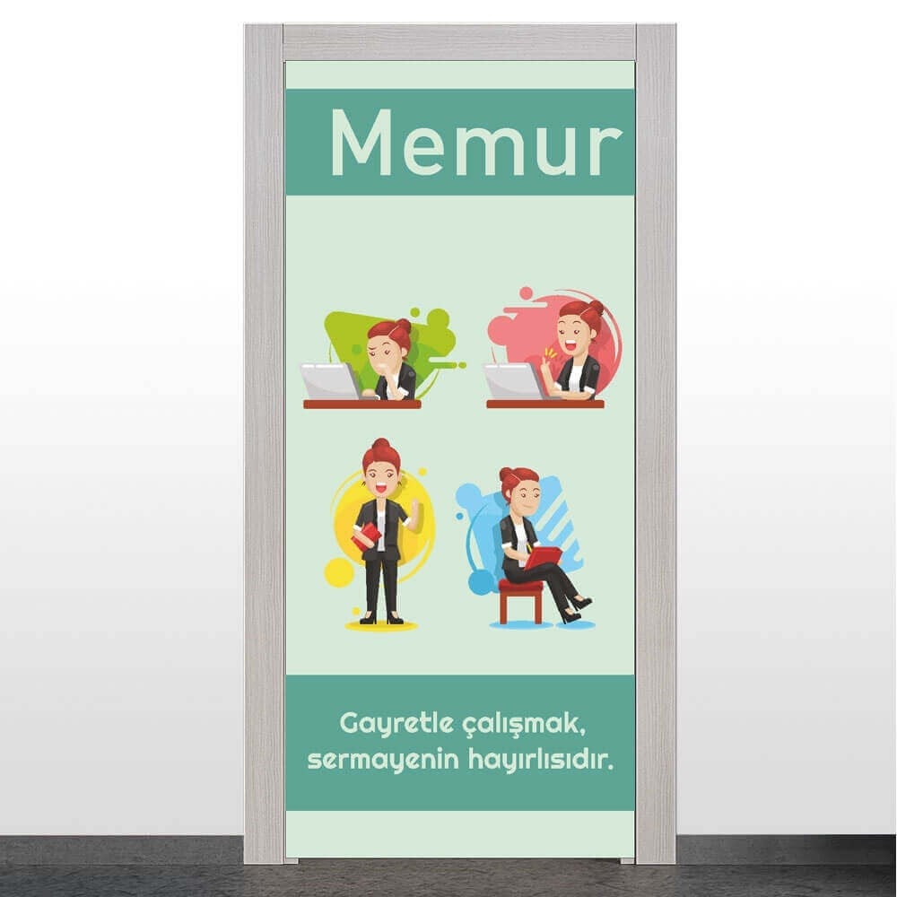Memur Odası Kapı Giydirme