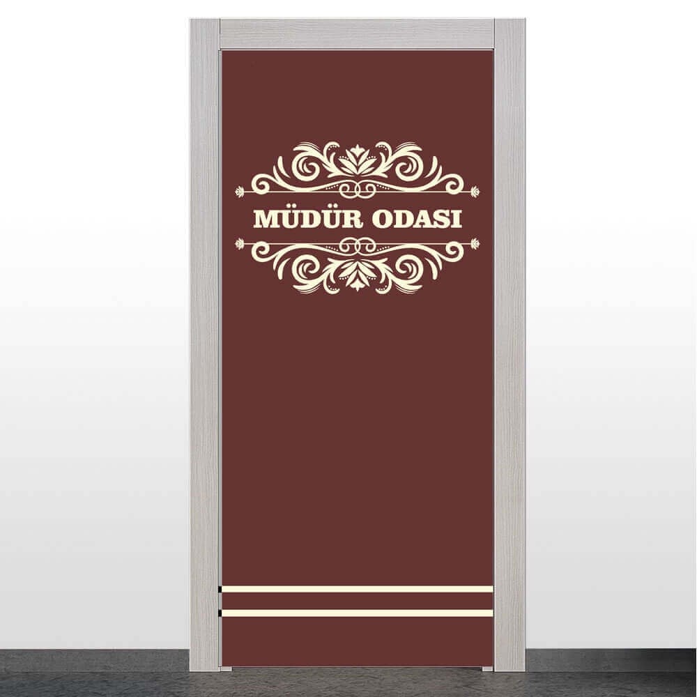 Müdür Odası Kapı Giydirme 