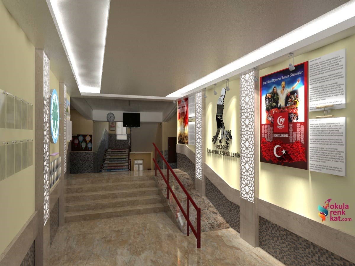 Okul Giriş Tasarımı