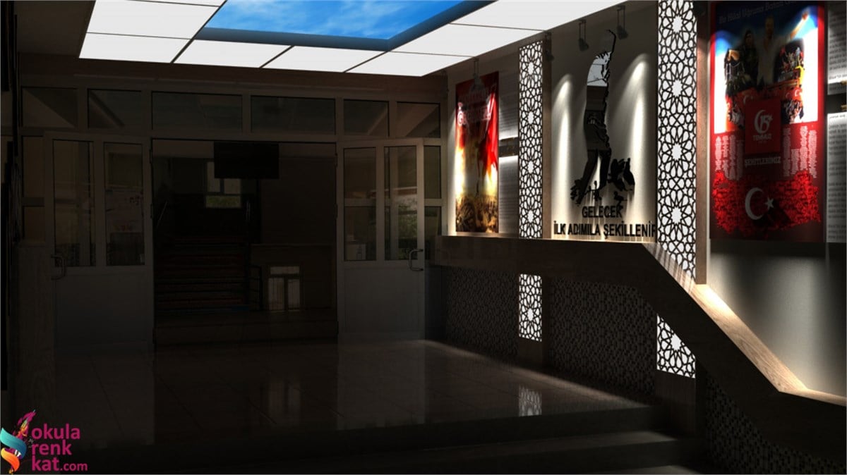 Okul Giriş Tasarımı