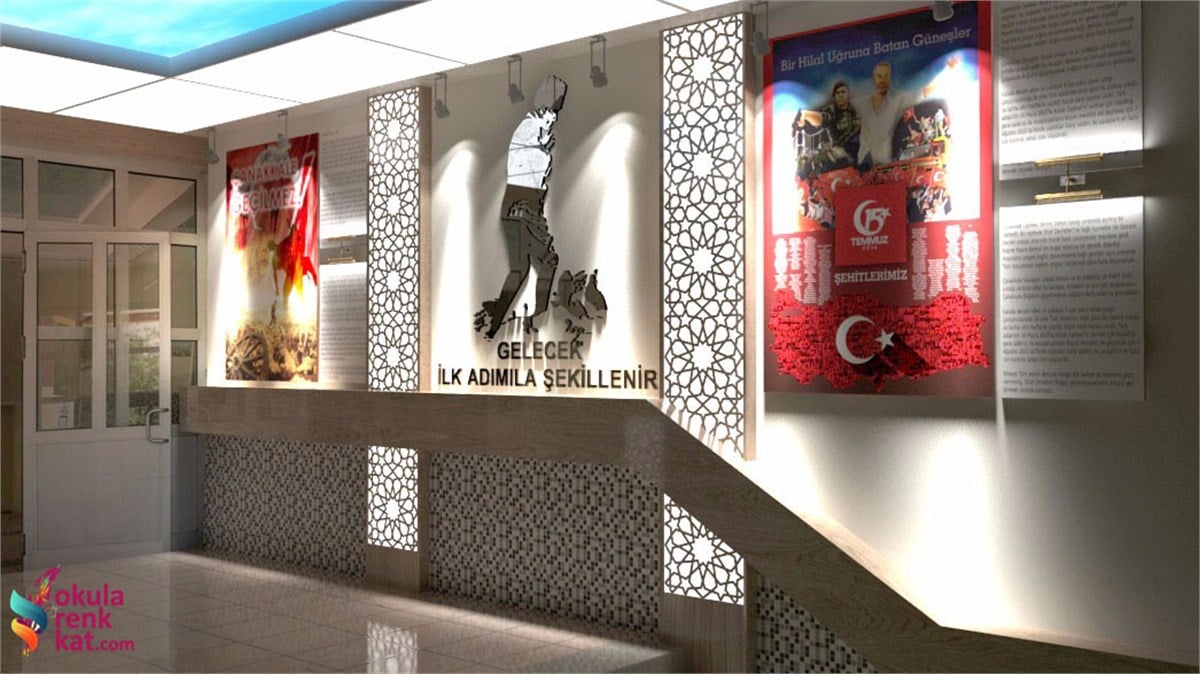 Okul Giriş Tasarımı