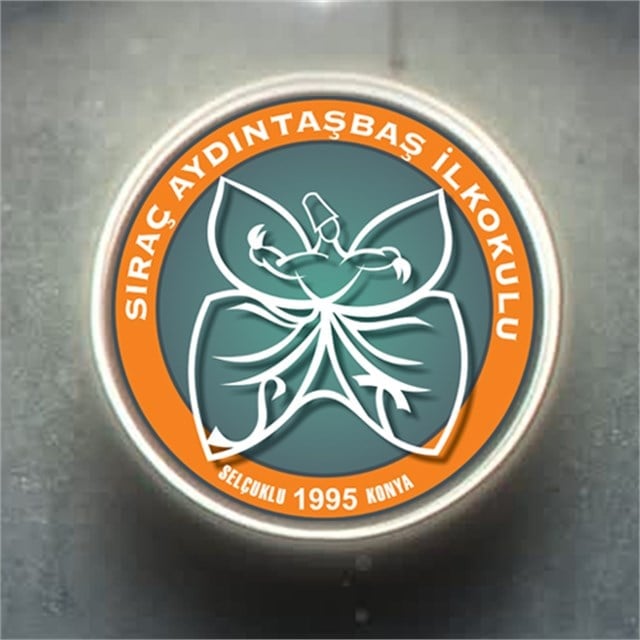 Okul Işıklı Logo Tabela
