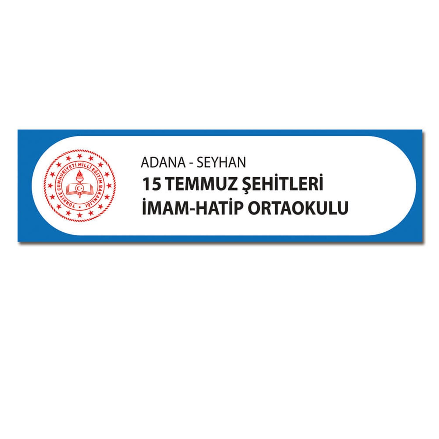 Ortaokul Tabelası ve Yüz Degisimi(100 x 300)