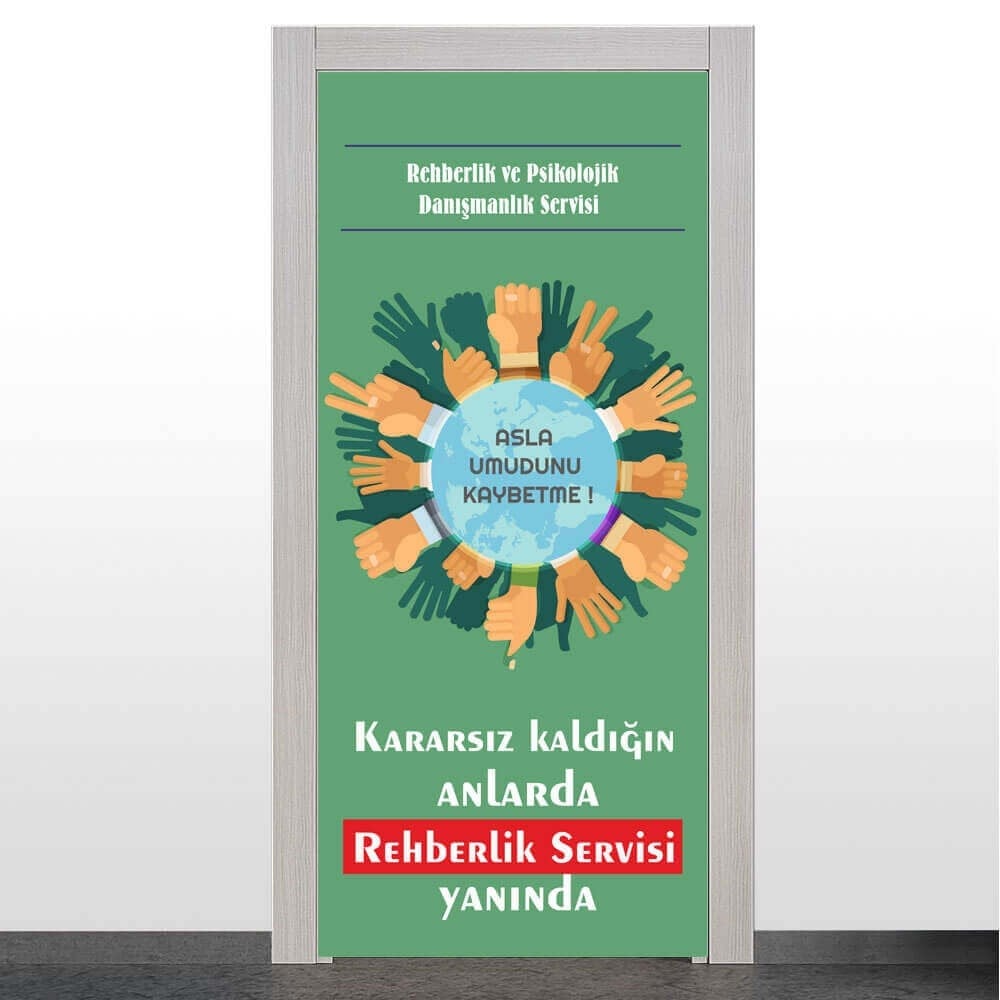 Rehberlik Servisi Kapı Giydirme