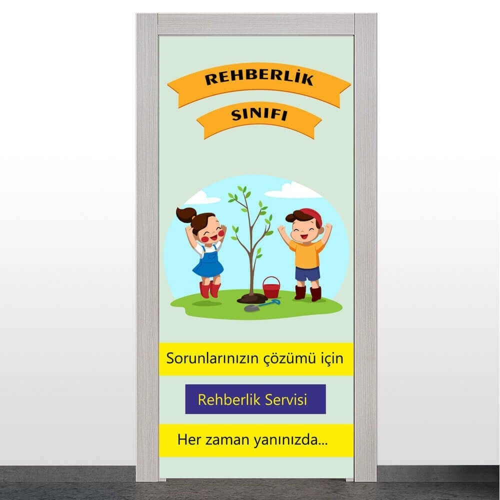 Rehberlik Servisi Kapı Giydirme