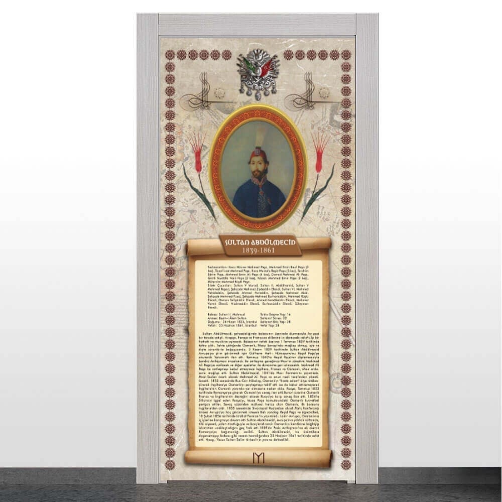 Sultan Abdülmecid Kapı Giydirme