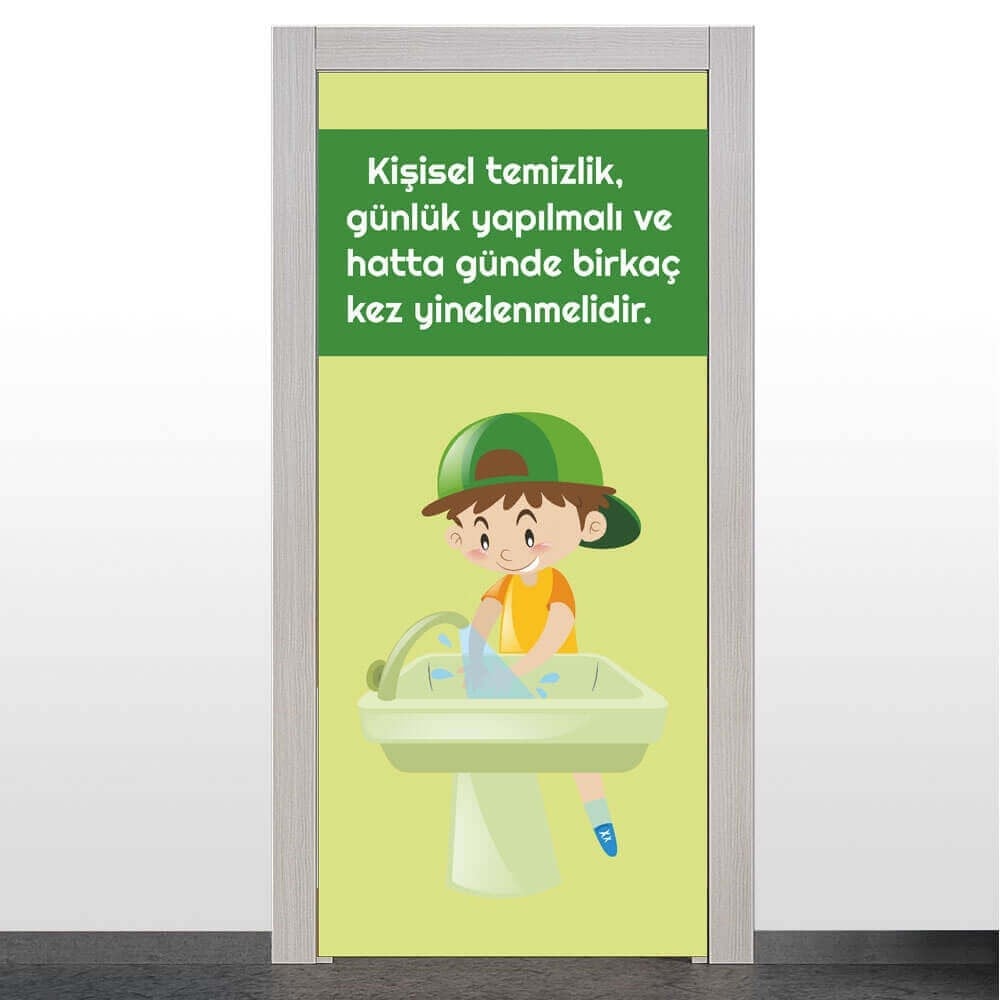 Temizlik Malzeme Odası Kapı Giydirme