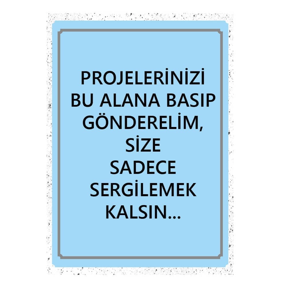 Tübitak Bilim Fuarı Sunum Afişi