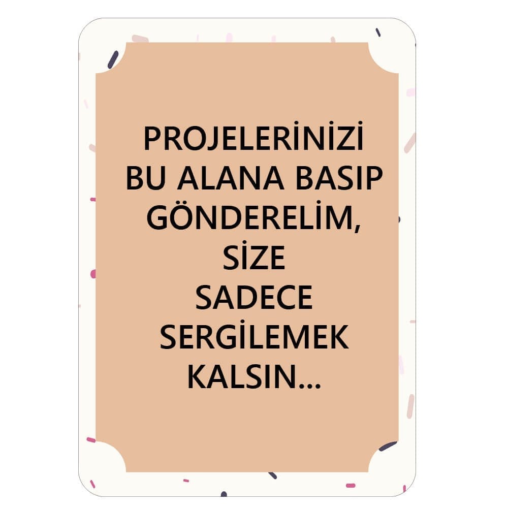 Tübitak Bilim Fuarı Sunum Afişi