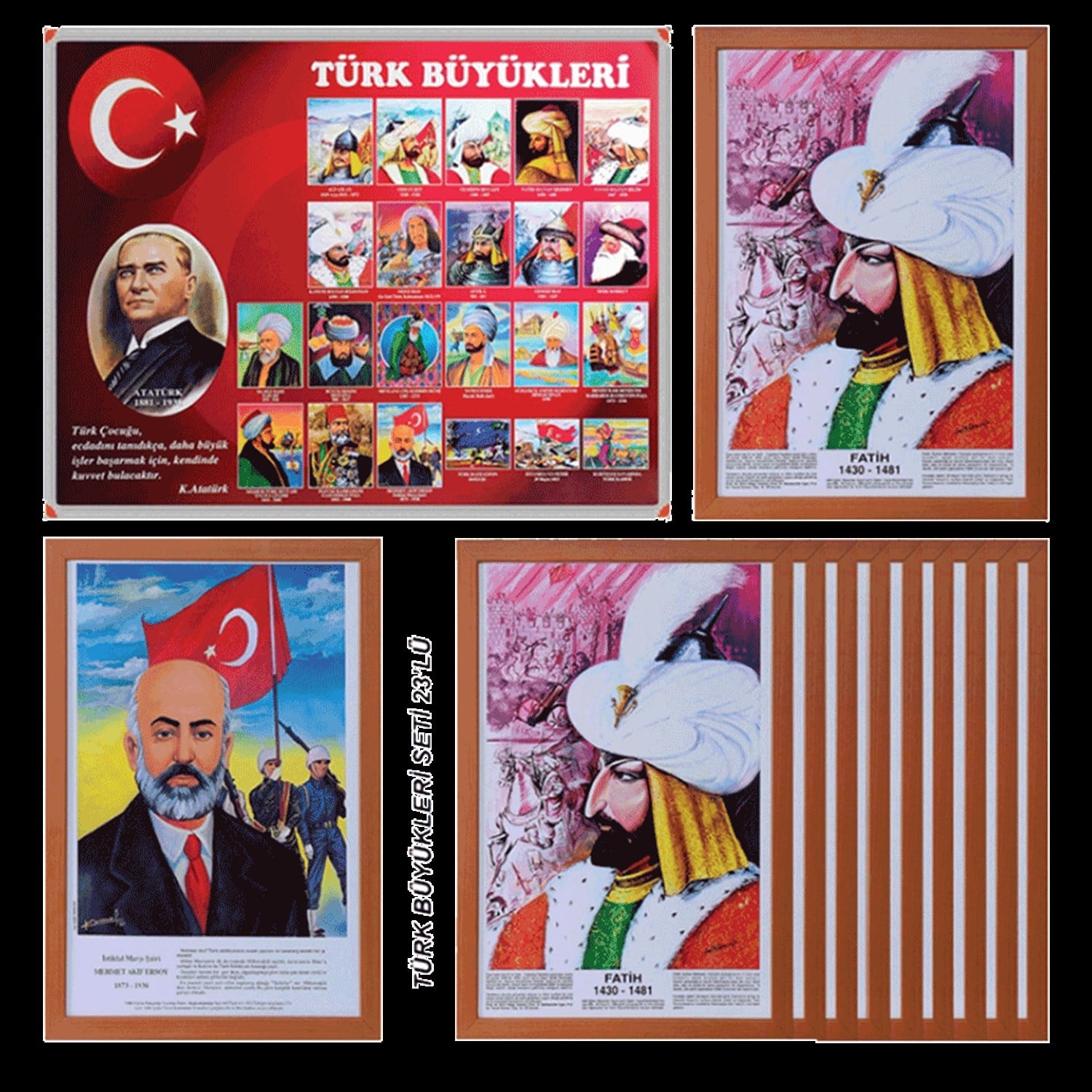 Türk Büyükleri Seti(23'lü)