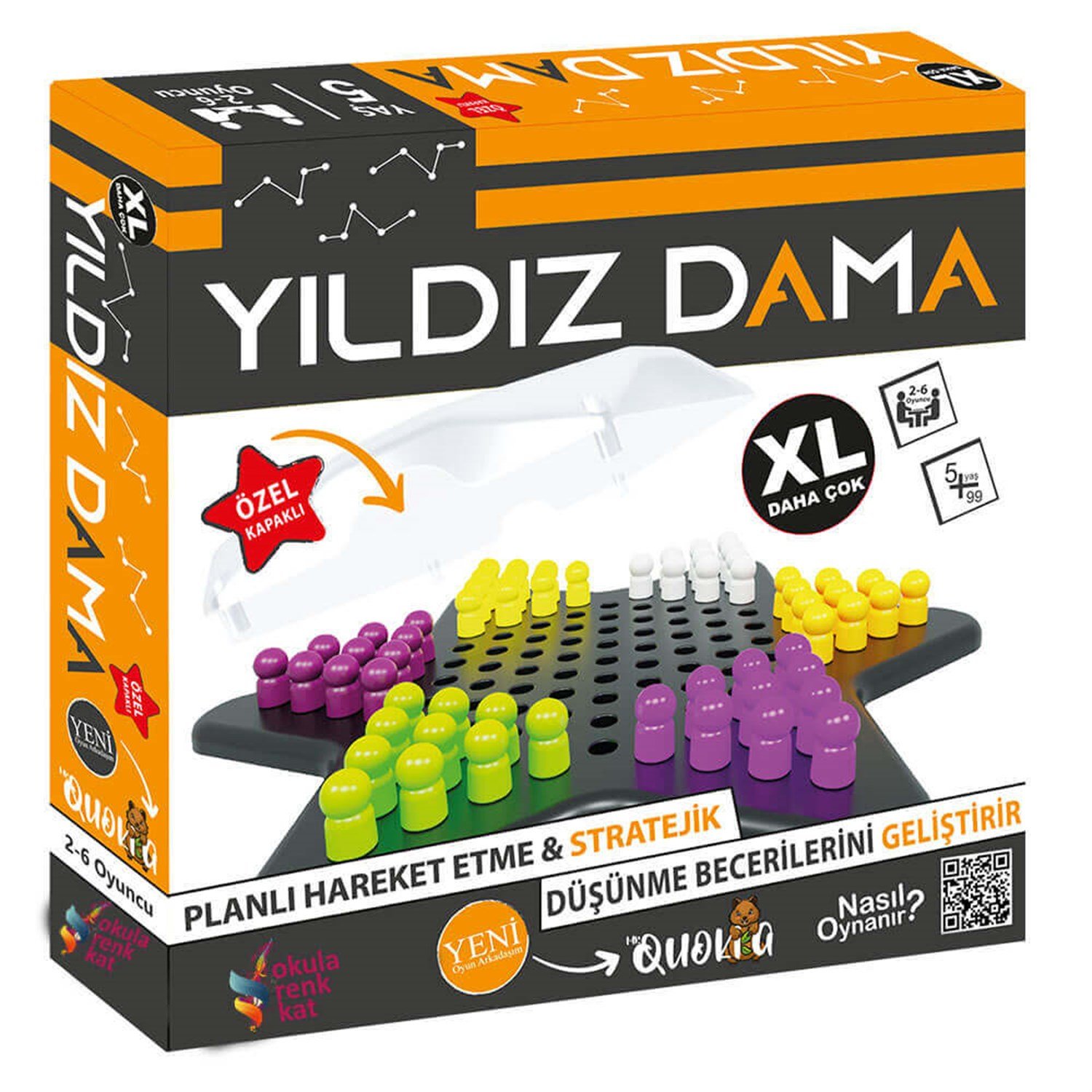 Yıldız Çin Daması XL ( Daha Çok)