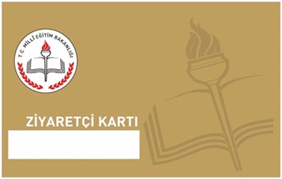 Ziyaretçi Kartı Pvc Kaplı