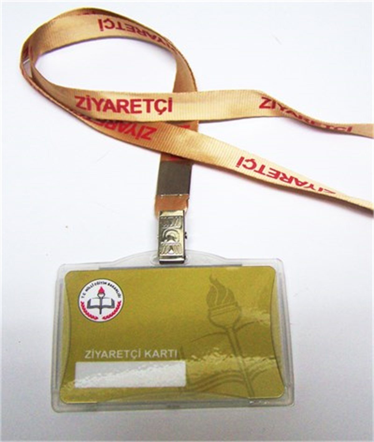 Ziyaretçi Kartı (Pvc Kartı+Kurdela İpi)