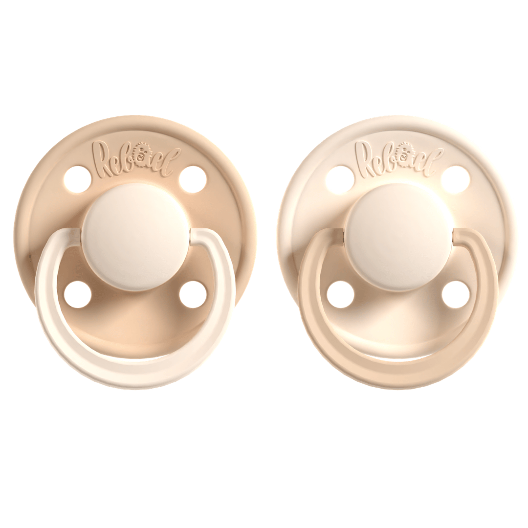 Dusty Pearly Mouse / Frosty Pearly Lion – Size 2 (6 Ay+) – 2'li