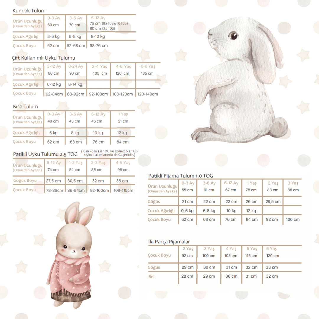 Organik Pamuklu 2 Parça Uzun Pijama (1.0 TOG) 2 Yaş - Birthday Blobs