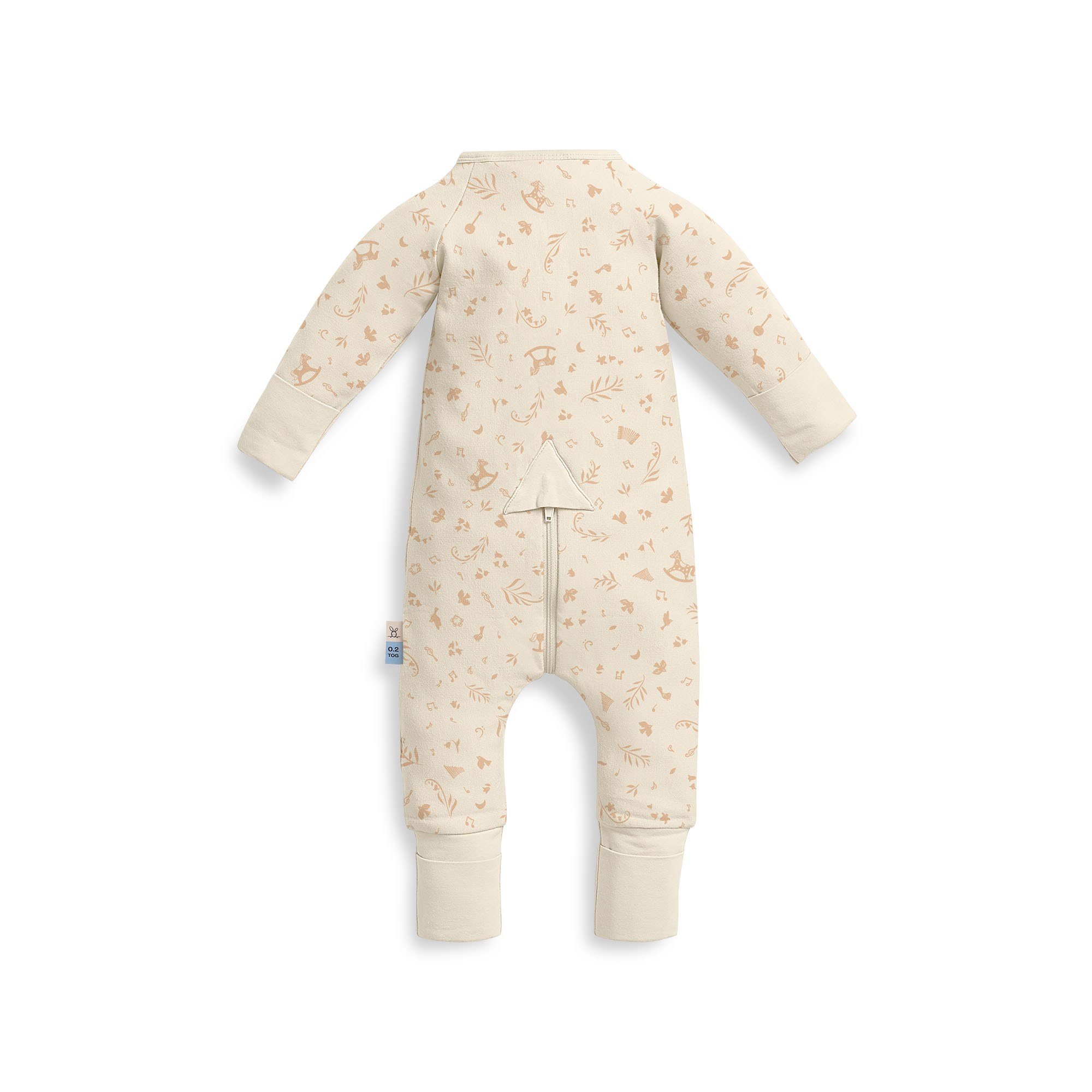 Organik Pamuklu Pijama Tulum (1.0 TOG) 6 - 12 Ay - Lullaby