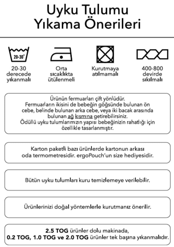 Organik Pamuklu Uyku Tulumu (1.0 TOG) 2 - 3 Yaş - Oatmeal Marle