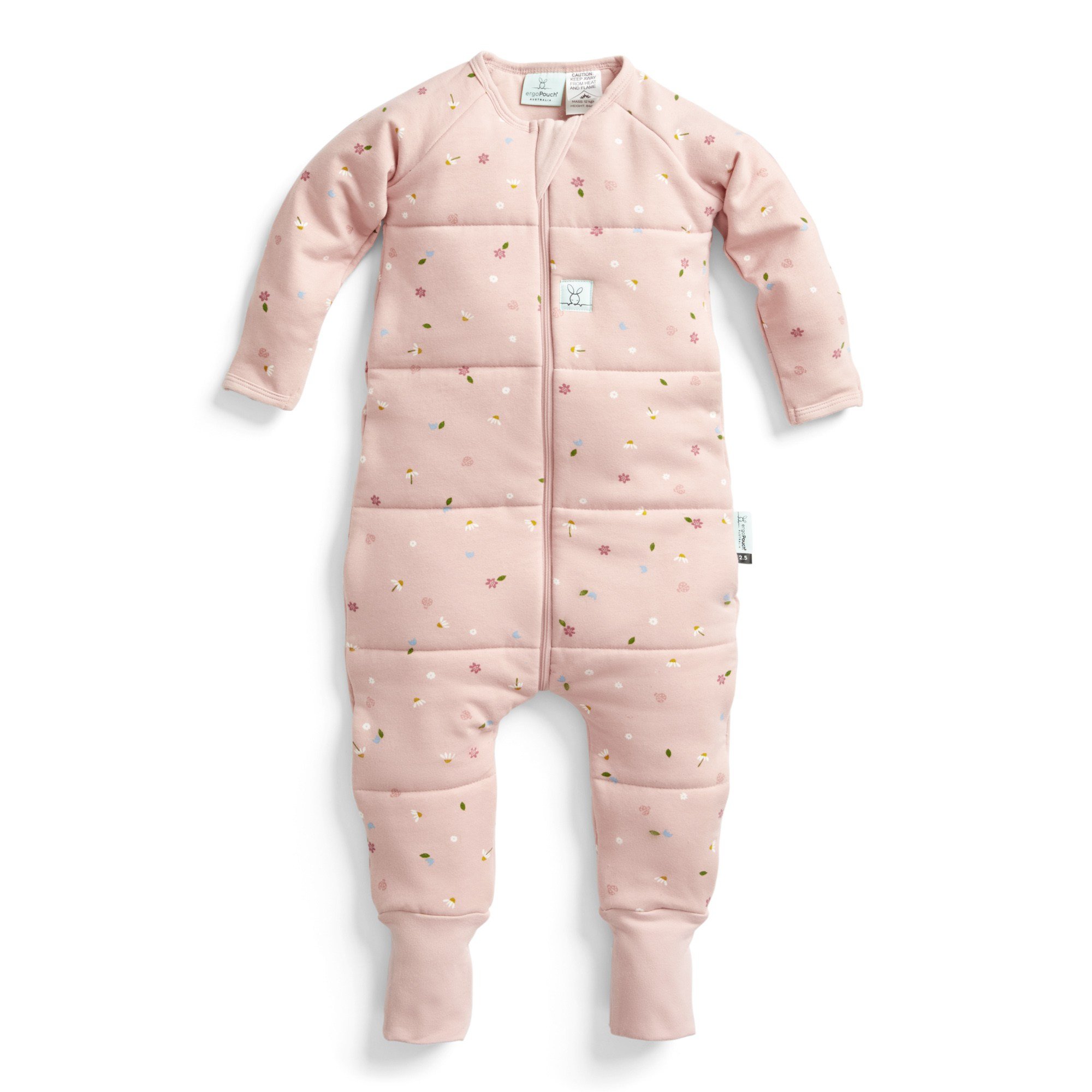 Organik Pamuklu Uyku Tulumu (2.5 TOG) 12 - 24 Ay - Daisies