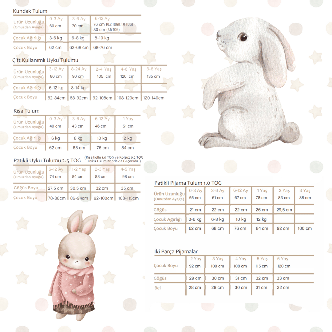 Organik Pamuklu Uyku Tulumu (2.5 TOG) 12 - 24 Ay - Oatmeal Marle