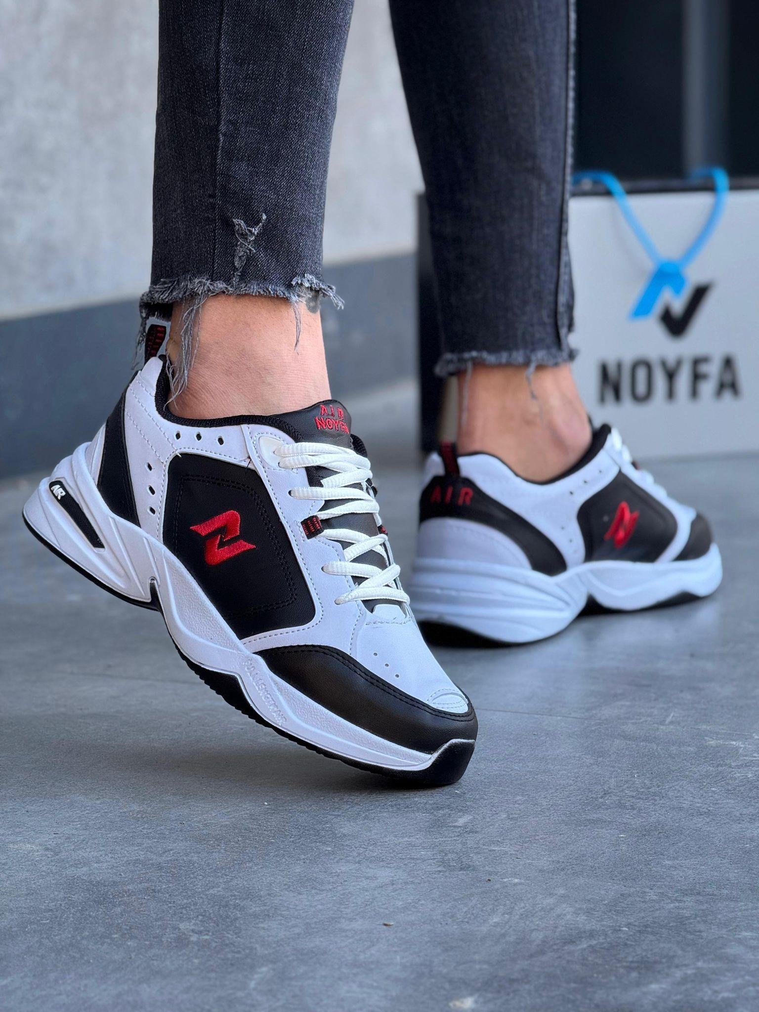 NOYFA011 GÜNLÜK YÜKSEK TABAN RAHAT SPOR ERKEK AYAKKABI 
