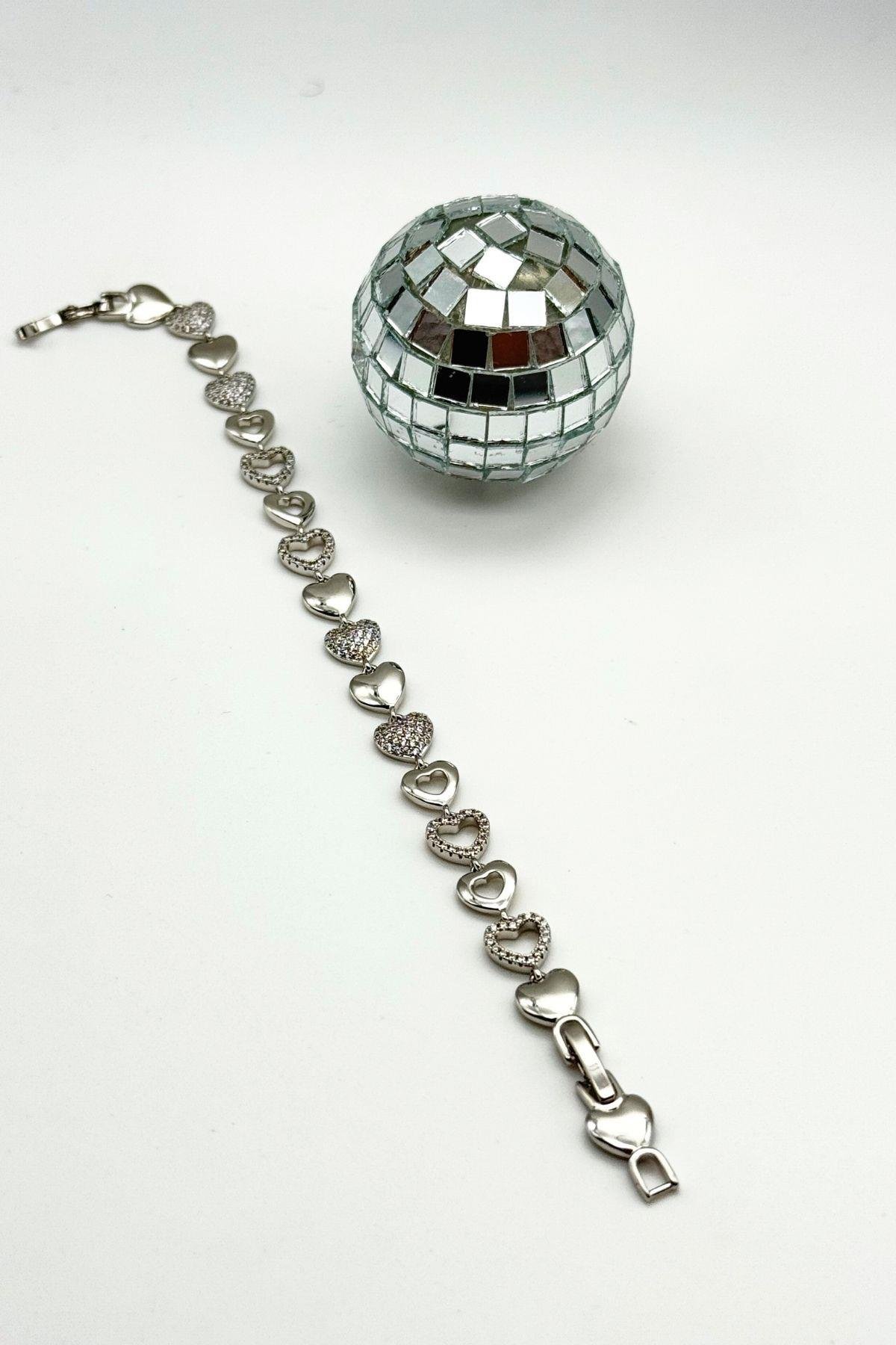 14K Silver Amora Bileklik