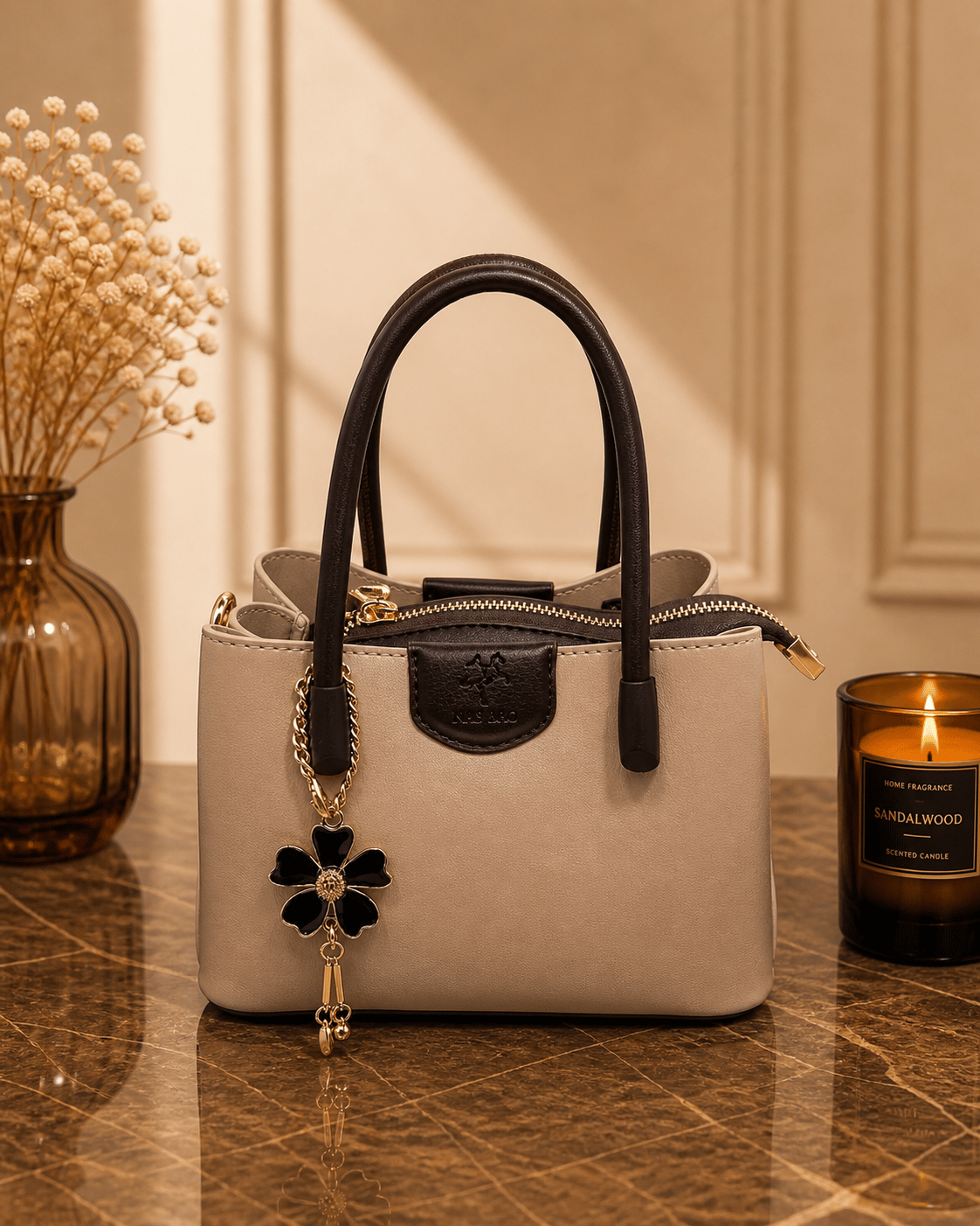 NAS Bag Flower Charm