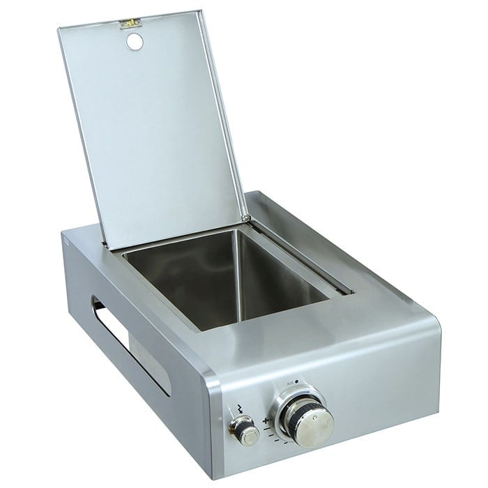 AllGrill Chef Serisi Buz Haznesi ve Kesme Tahtası Bağlantısı Sol