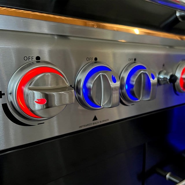 Berfmann Chef/Built-in/Prime Barbekü Kontrol Düğmesi (Çift Renkli)