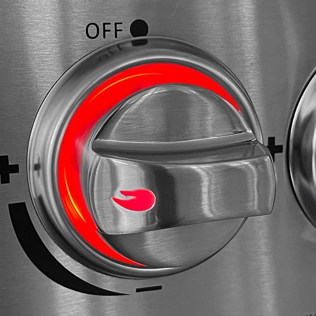 Berfmann Chef/Built-in/Prime Barbekü Kontrol Düğmesi (Çift Renkli)