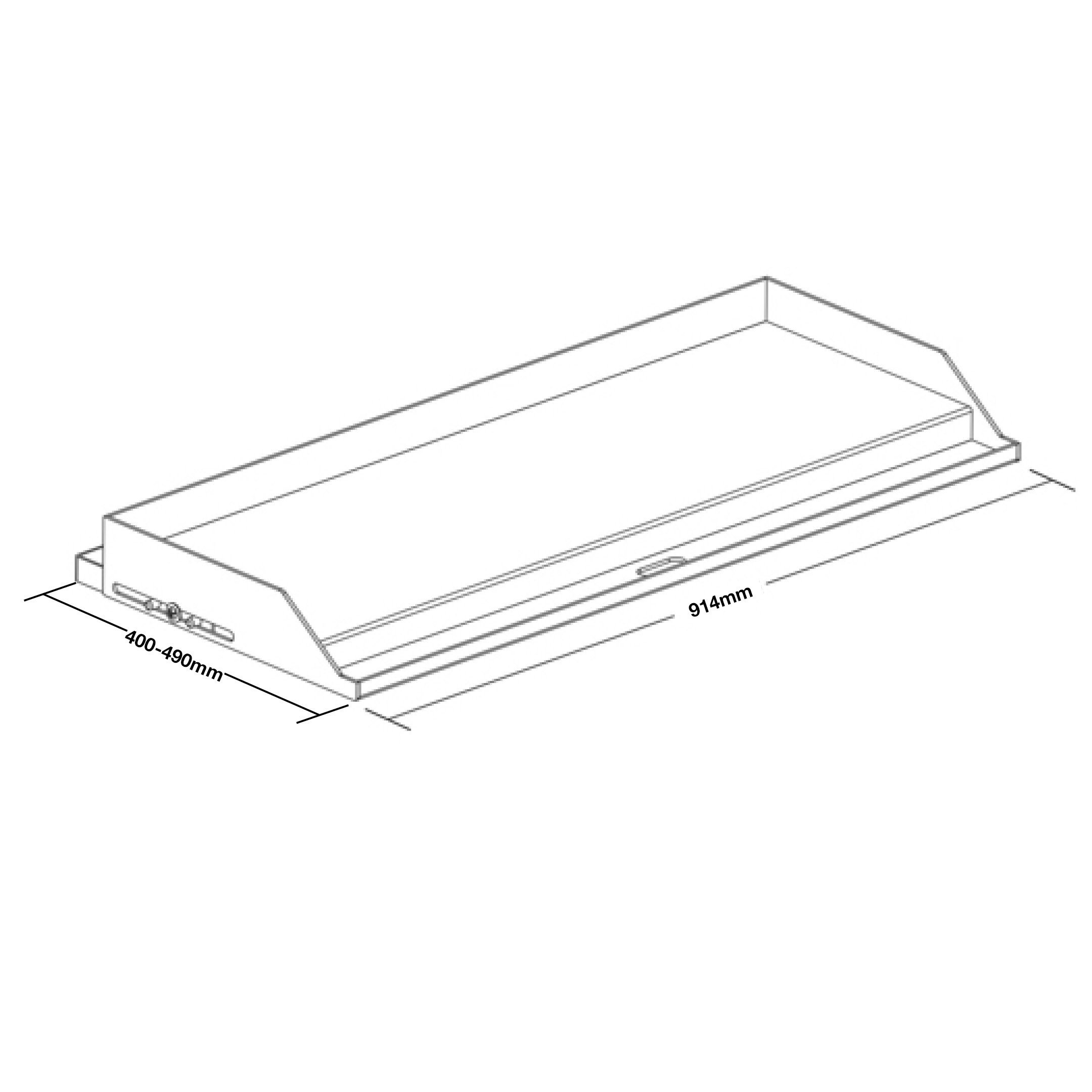 Berfmann Paslanmaz Çelik Plancha Izgara 91*40-49cm (XL)