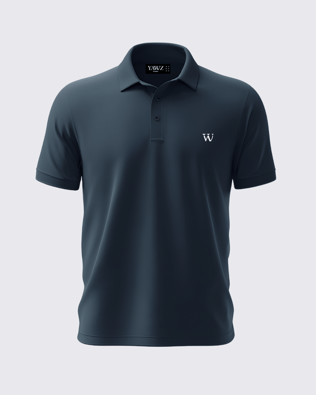 YAWZ Polo Yaka Tişört Lacivert