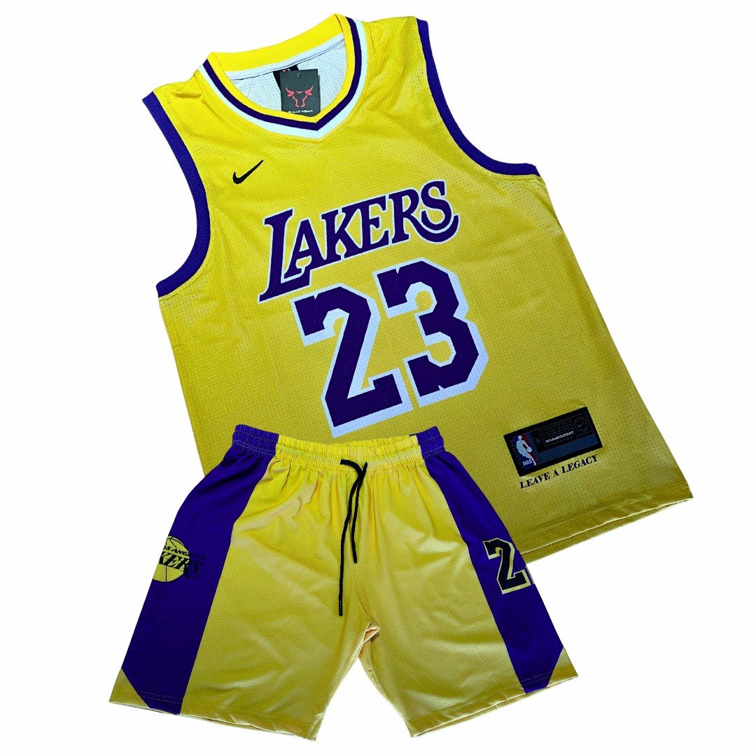 Kıbrıs Formalar Lakers 23 L.James Sarı Forma Takım