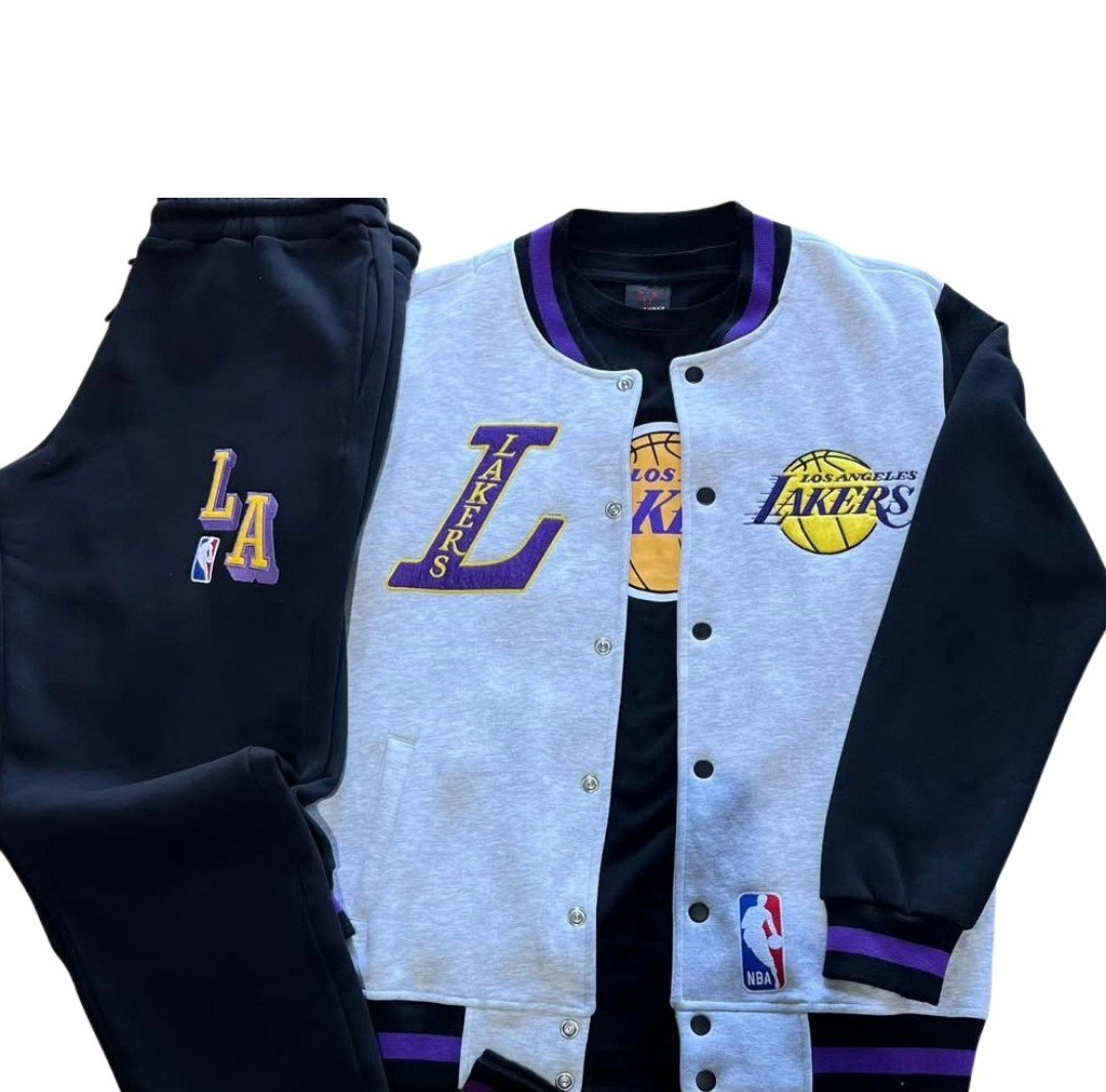 Kıbrıs Kışlık Ürünler L.A Lakers Kombin 3'lü Set