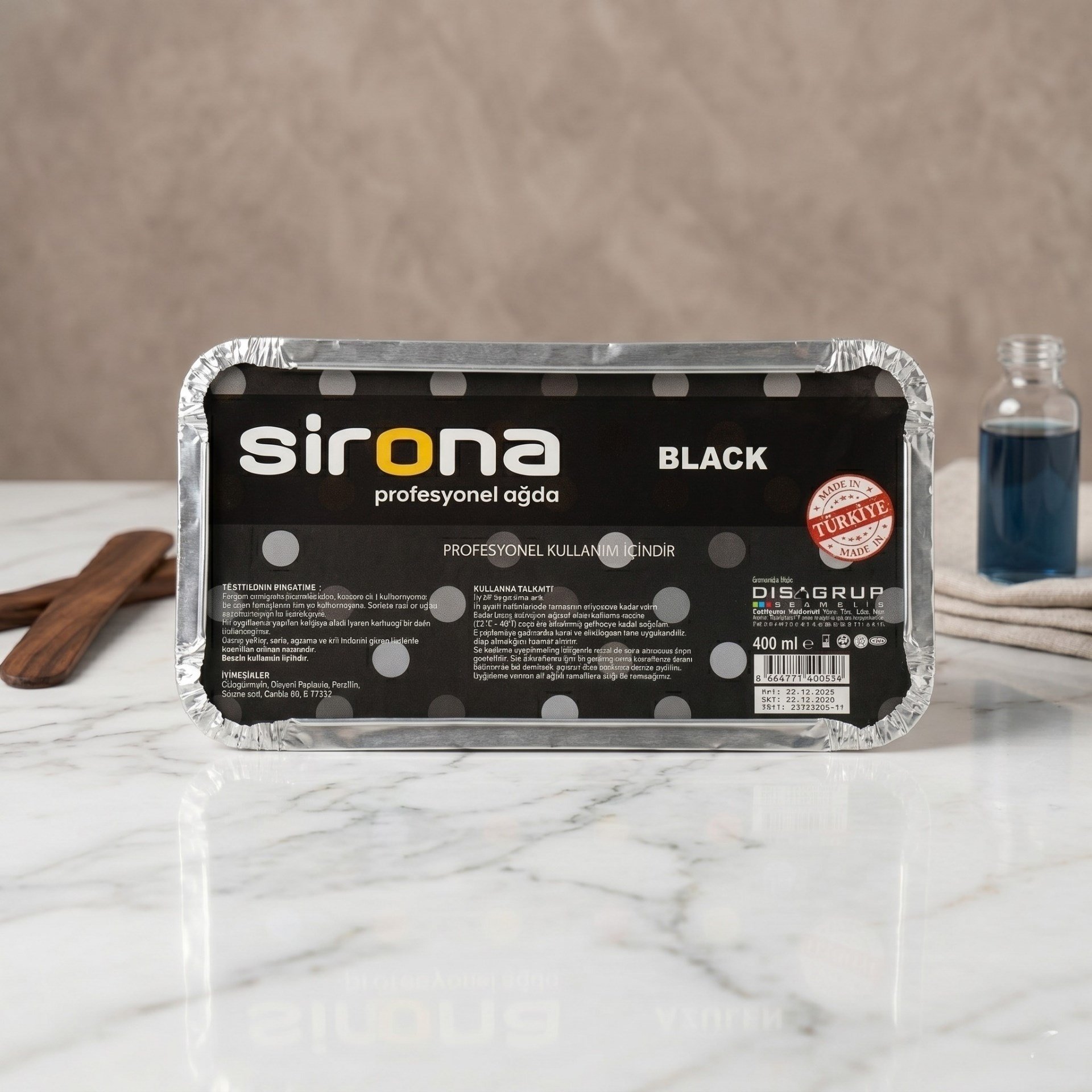 Ağda & Tüy Alma ÜrünleriSironaSirona Kalıp Ağda 400ml. Black