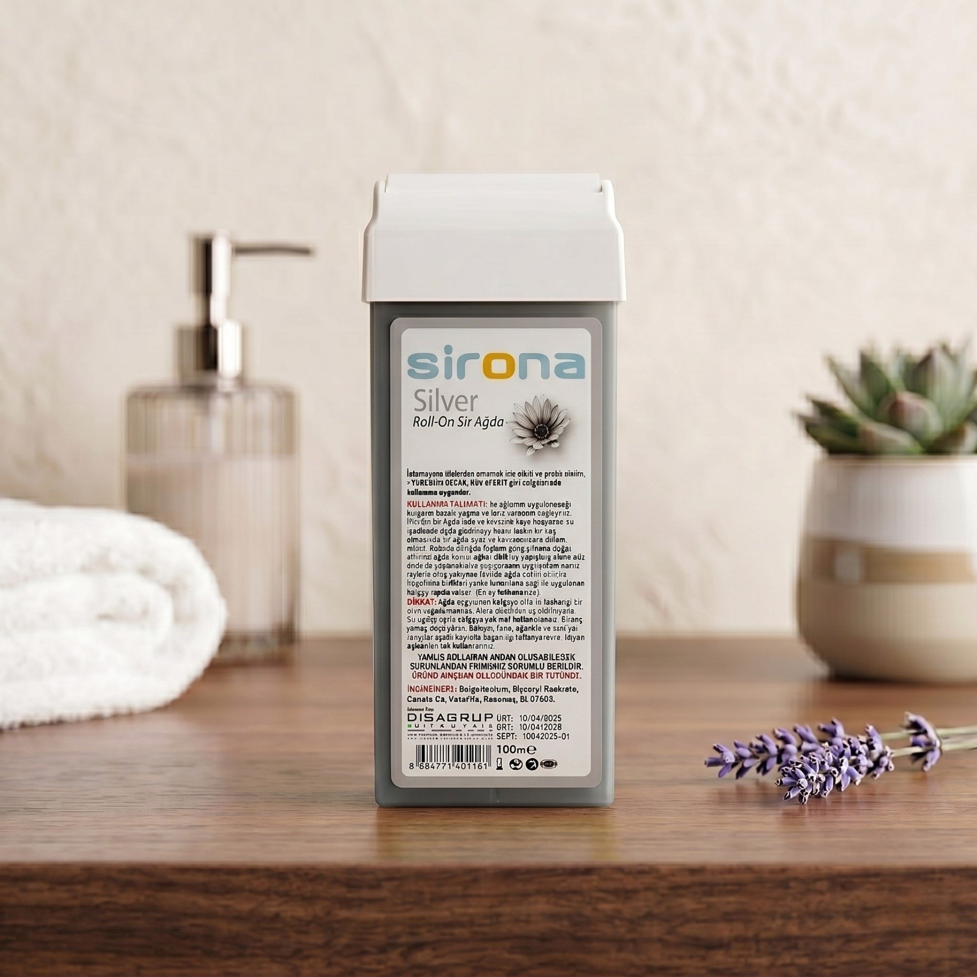 Ağda & Tüy Alma ÜrünleriSironaSirona Kartuş Ağda 100ml. Silver