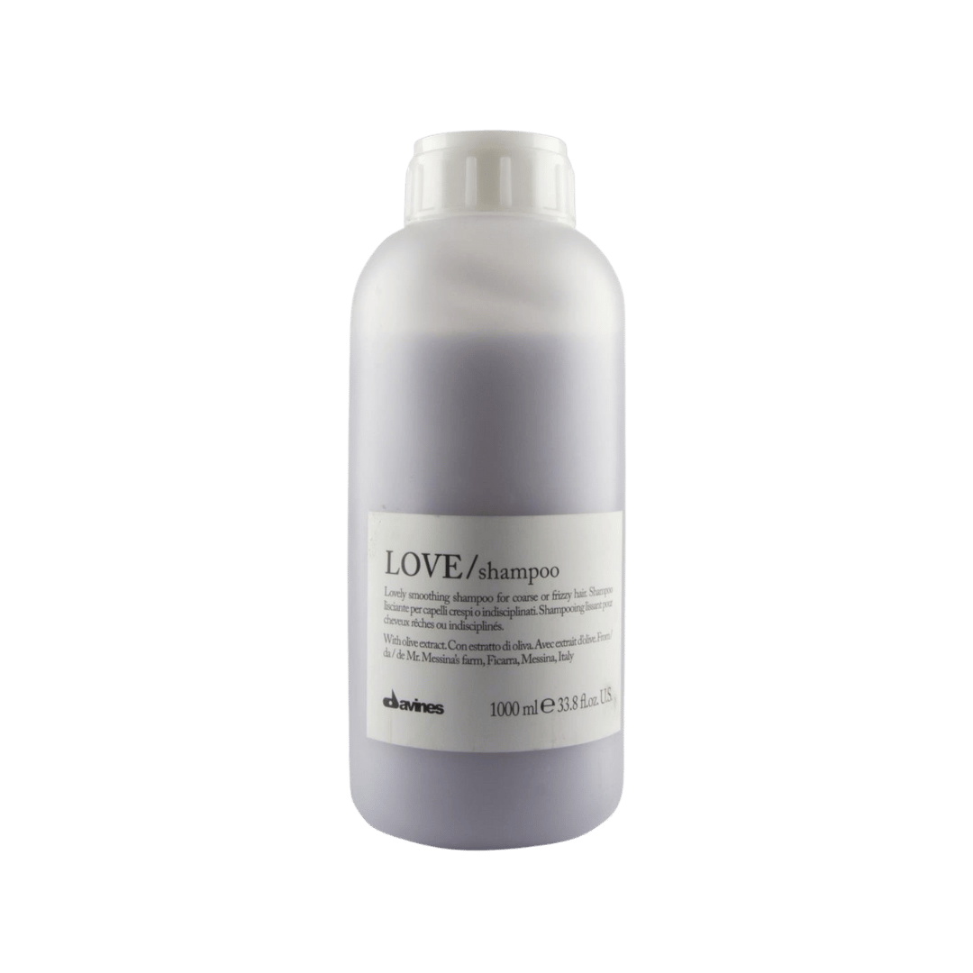 Davines Love Smoothing Şampuan 1000ml – Dalgalı ve Kıvırcık Saçlar İçin Düzleştirici Şampuan