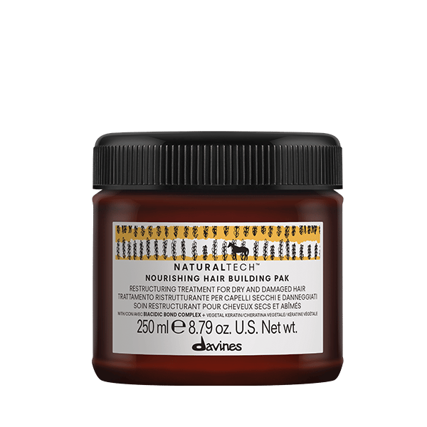 Davines Nourishing Hair Building Pak 250ml – Keratinli yıpranmış saç maskesi