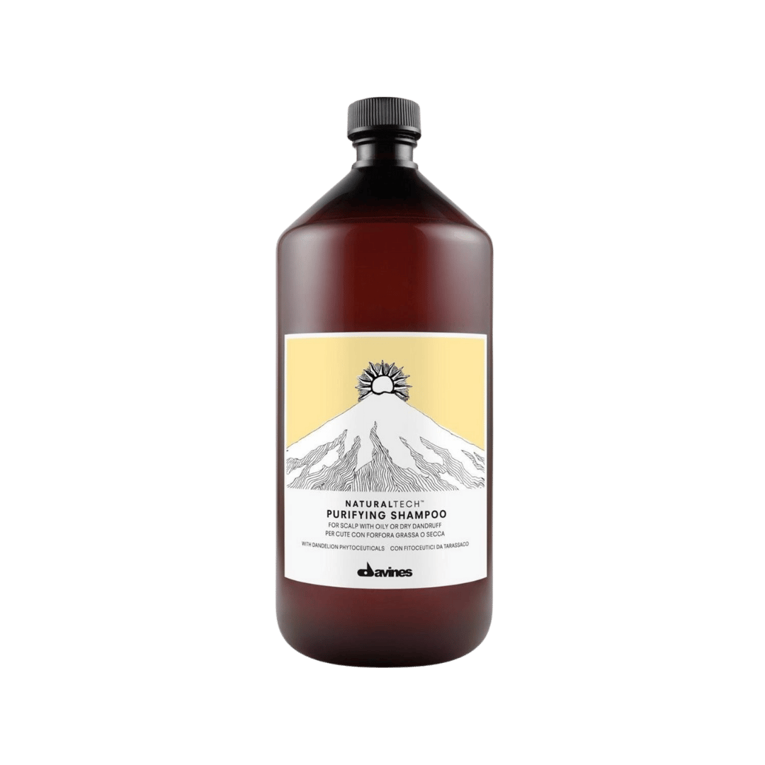 Davines Natural Tech Purifying Şampuan 1000ml. – Kepeğe Karşı Etkili Nazik Bakım