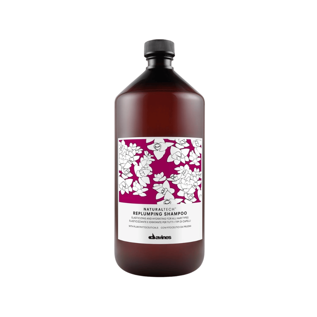 Davines Natural Tech Replumping Şampuan 1000ml. – Esneklik ve Nem Kazandırıcı