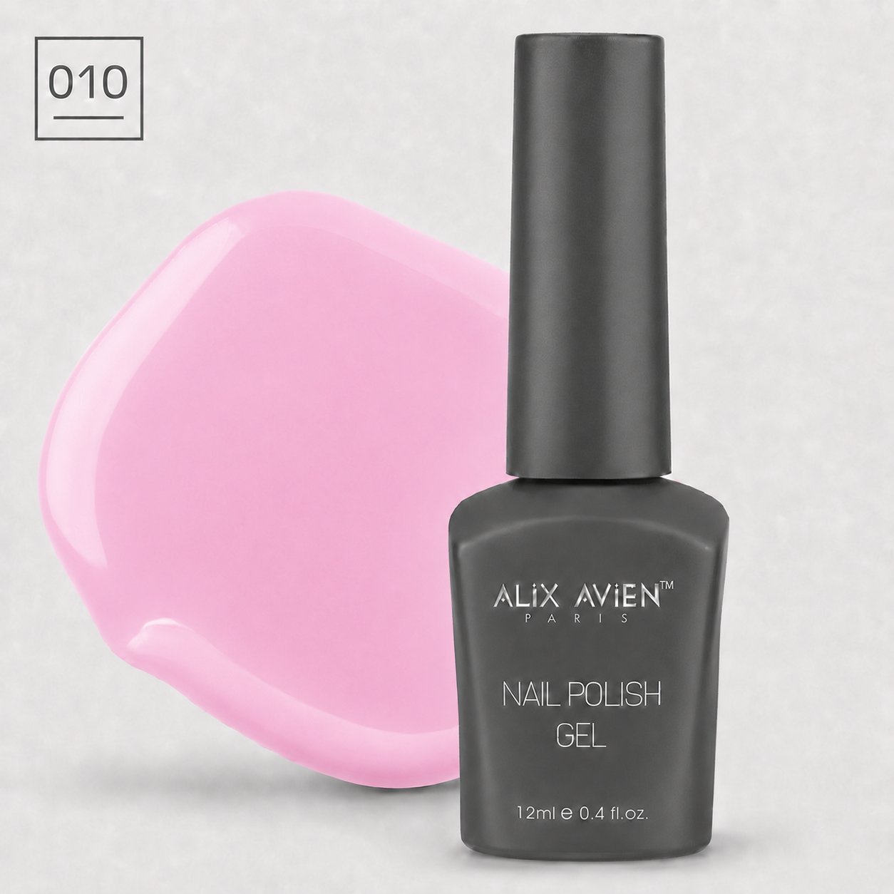 Klasik SeriAlix AvienAlix Avien Kalıcı Oje 12ml. 010 Lavanta Pembe