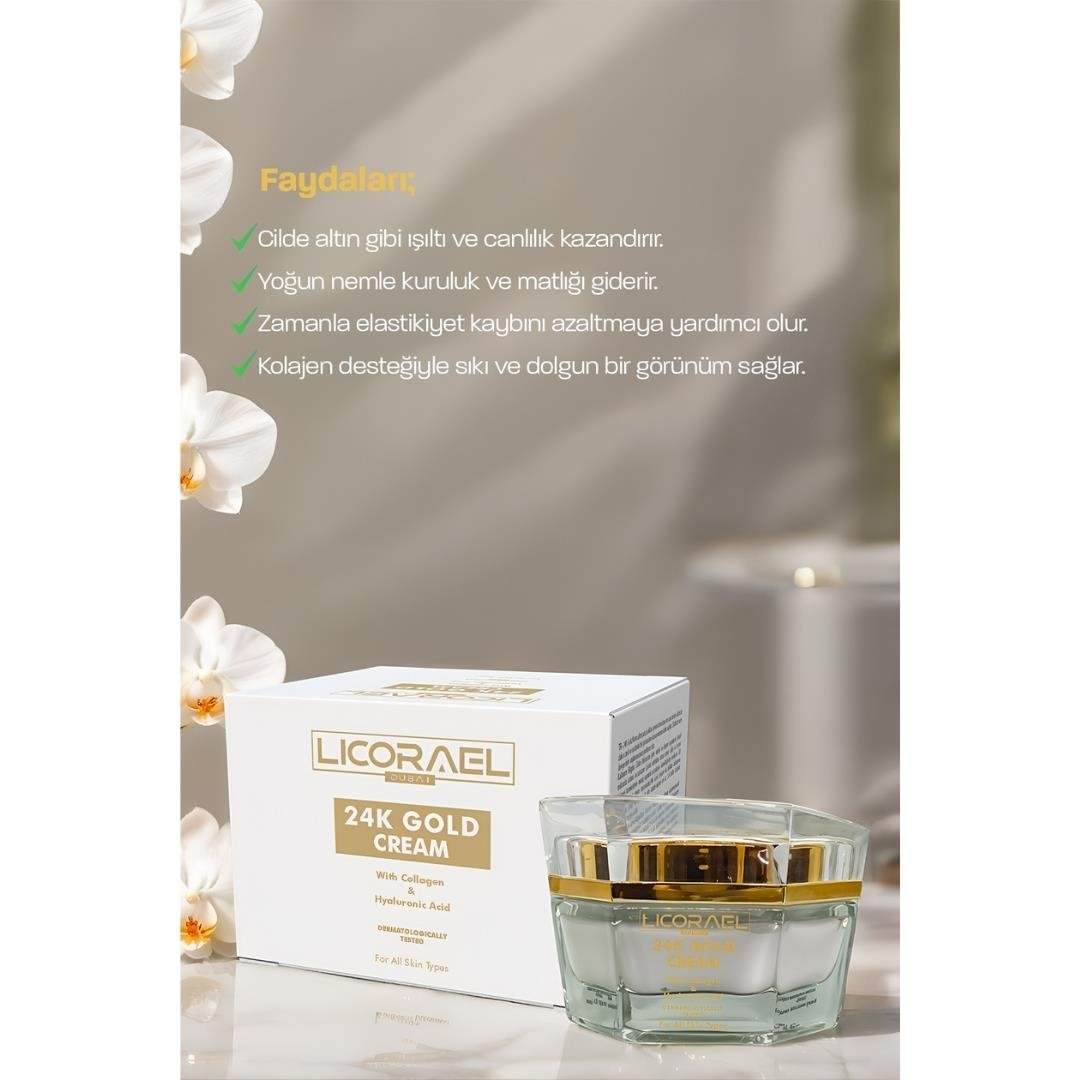 Licorael Dubai 24K Gold Cream 30ml.