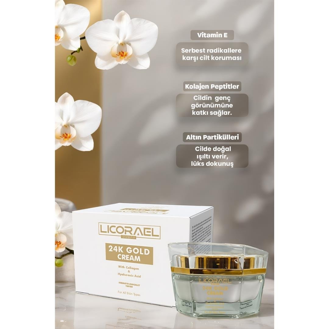Licorael Dubai 24K Gold Cream 30ml.