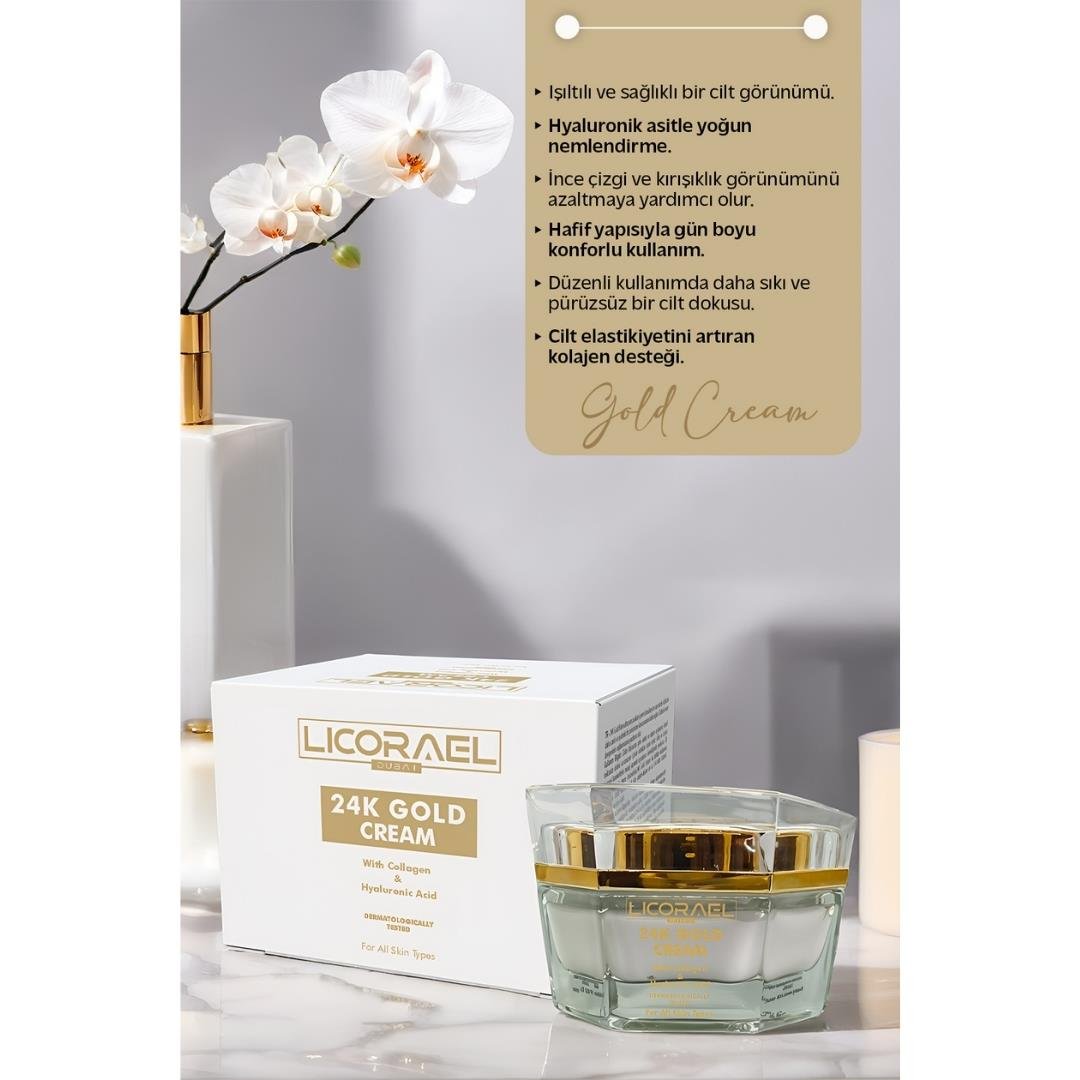 Licorael Dubai 24K Gold Cream 30ml.