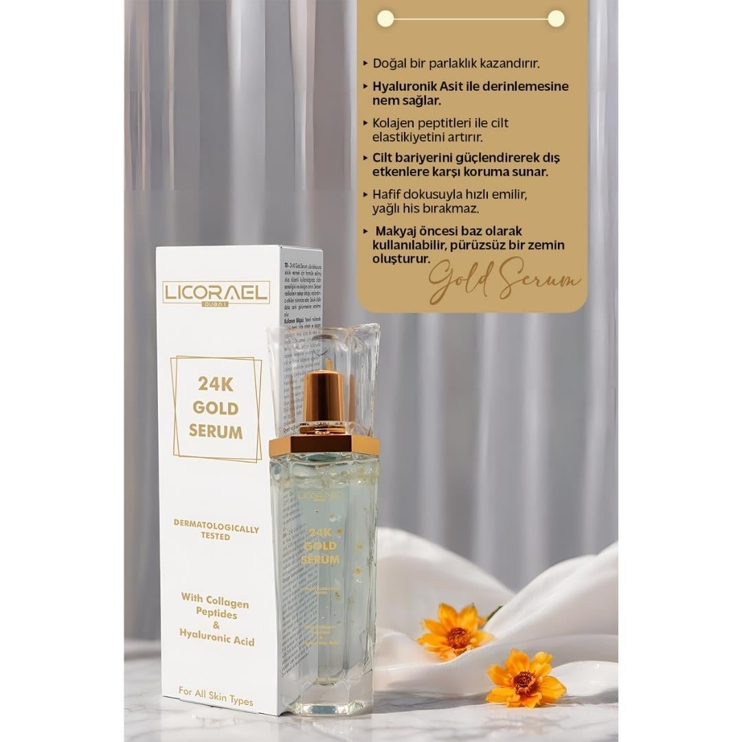 Licorael Dubai 24K Gold Serum 40ml.