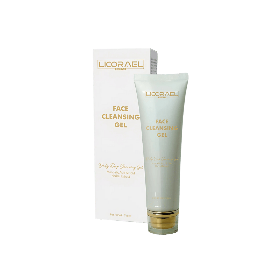 Licorael Dubai 24K Yüz Temizleme Jeli 100ml.