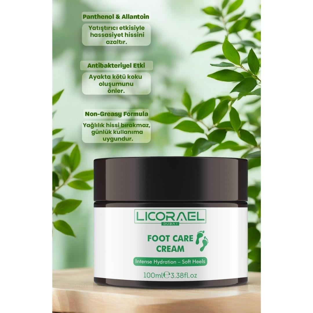 Licorael Dubai Ayak Bakım Kremi 100ml.